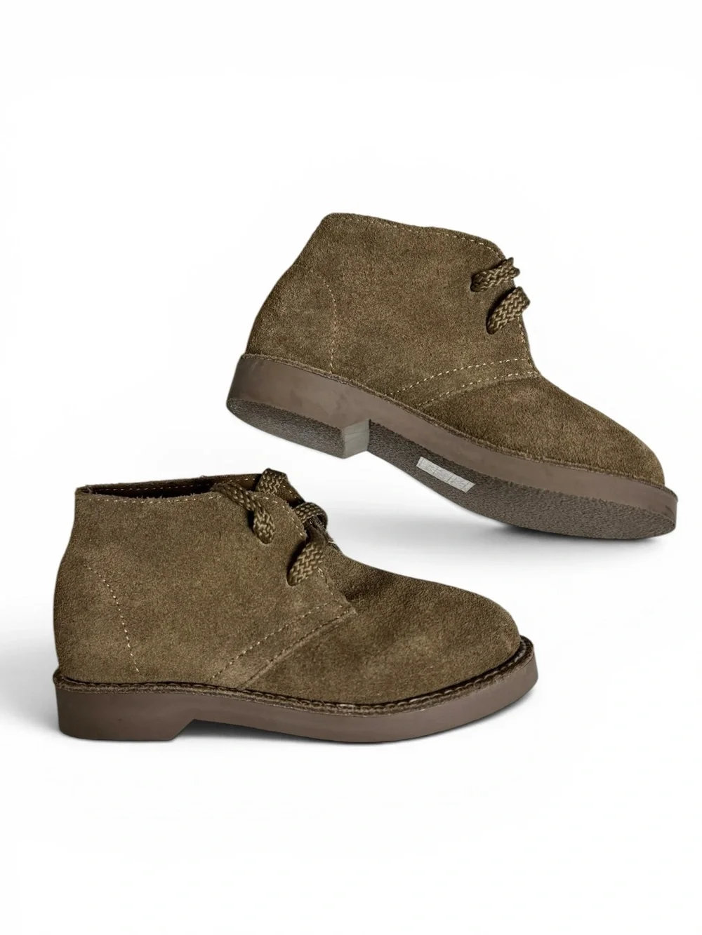 J.Crew Crewcuts Suede MacAlister Chukka Boots Brown Toddler 9